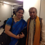 With the legendary Kathak Maestro, Pt Birju Maharaj