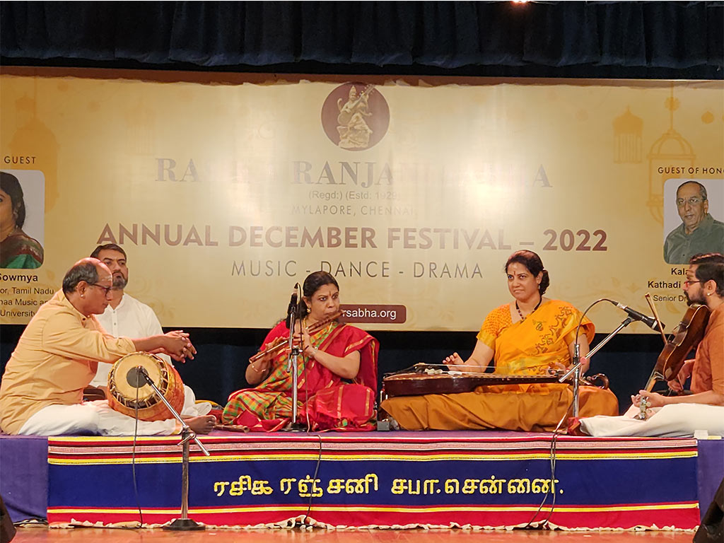 Chitravina-Flute duet with Vid. Shanthala Subramanyam