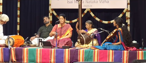 Dec Music season  2023 – Concert for Narada Gana Sabha