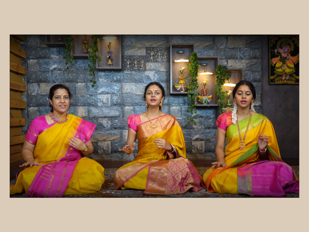 Song #1 from the Anjaneya Saptaratnas Series directed & curated by Bhargavi Balasubramanian