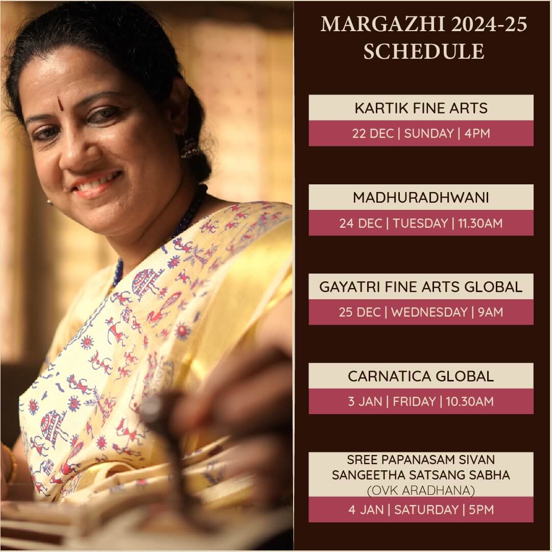 Margazhi 24 Schedule