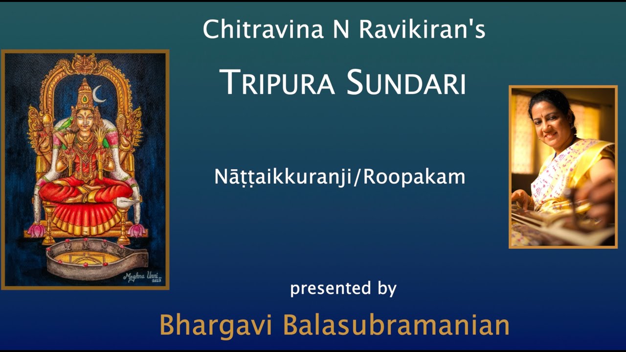 Special Navaratri album of Chitravina N Ravikiran’s Devi compositions presented by Bhargavi Balasubramanian