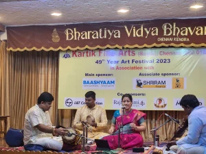 Dec Season 2023 – Concert for Kartik Fine Arts