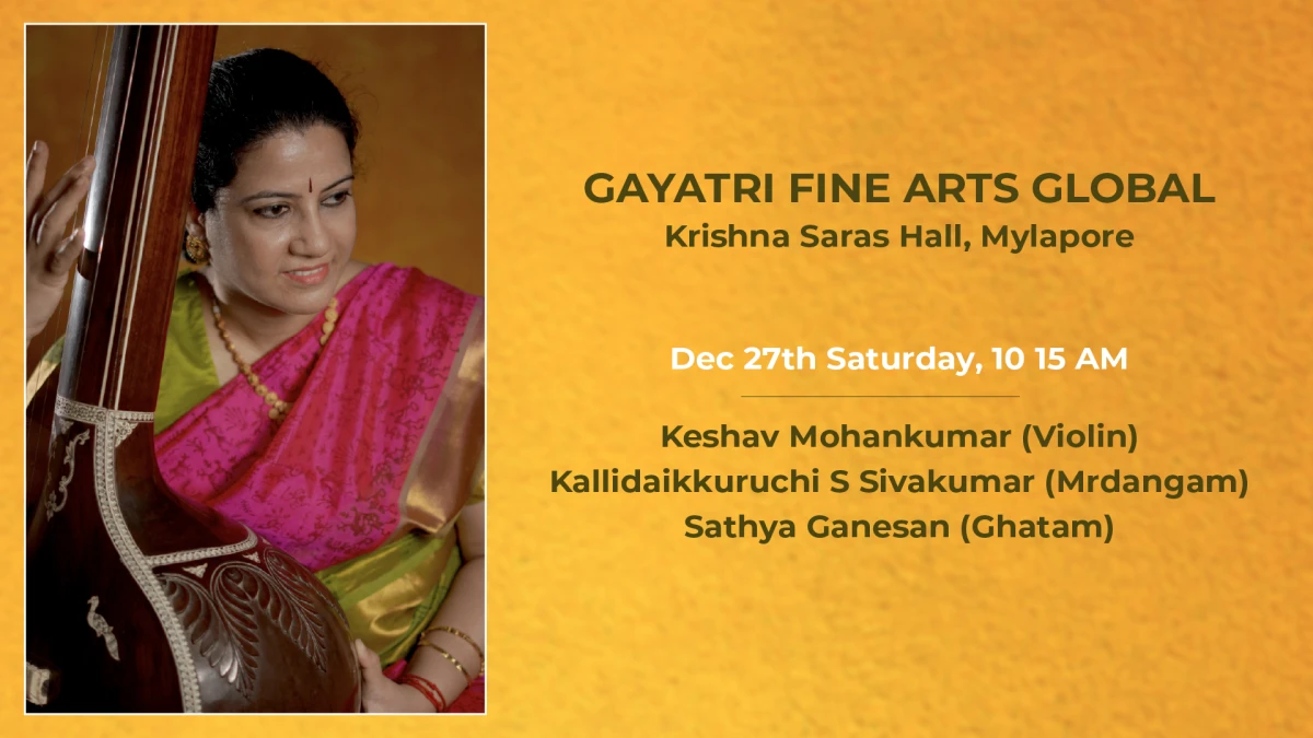 Trinity Mirror Concert Review – Bhargavi Balasubramanian’s Concert for Gayatri Fine Arts Global