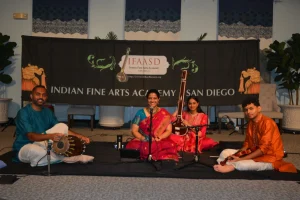 Bhargavi’s thematic concert on OVK compositions for IFAASD, San Diego, USA (September 2024)