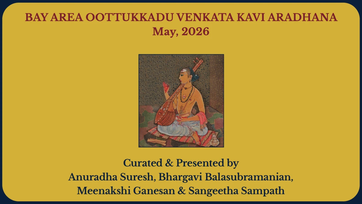 Snippets from OVK Aradhana 2026, Bay Area