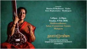 Bhargavi Balasubramanian’s thematic concert on Feb 8th, 2026