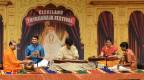 Along with Guru Chitravina Shri N Ravikiran at the Cleveland Thyagaraja Festival, 2015