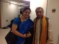 With the legendary Kathak Maestro, Pt Birju Maharaj